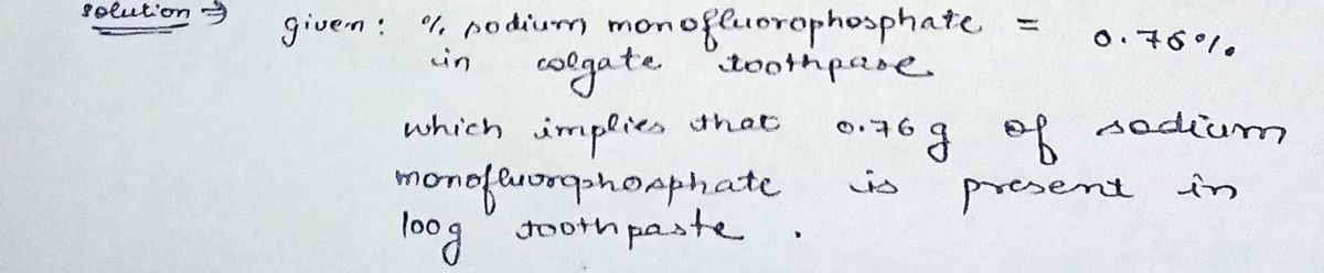 Chemistry homework question answer, step 1, image 1