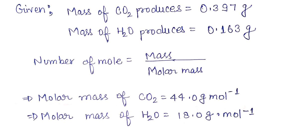 Chemistry homework question answer, step 1, image 1