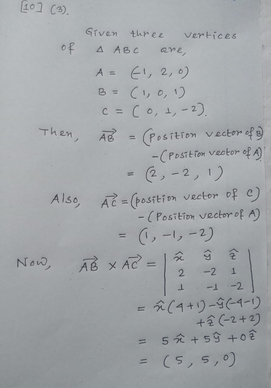 Advanced Math homework question answer, step 1, image 1