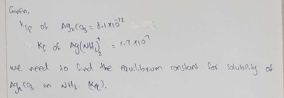 Chemistry homework question answer, step 1, image 1