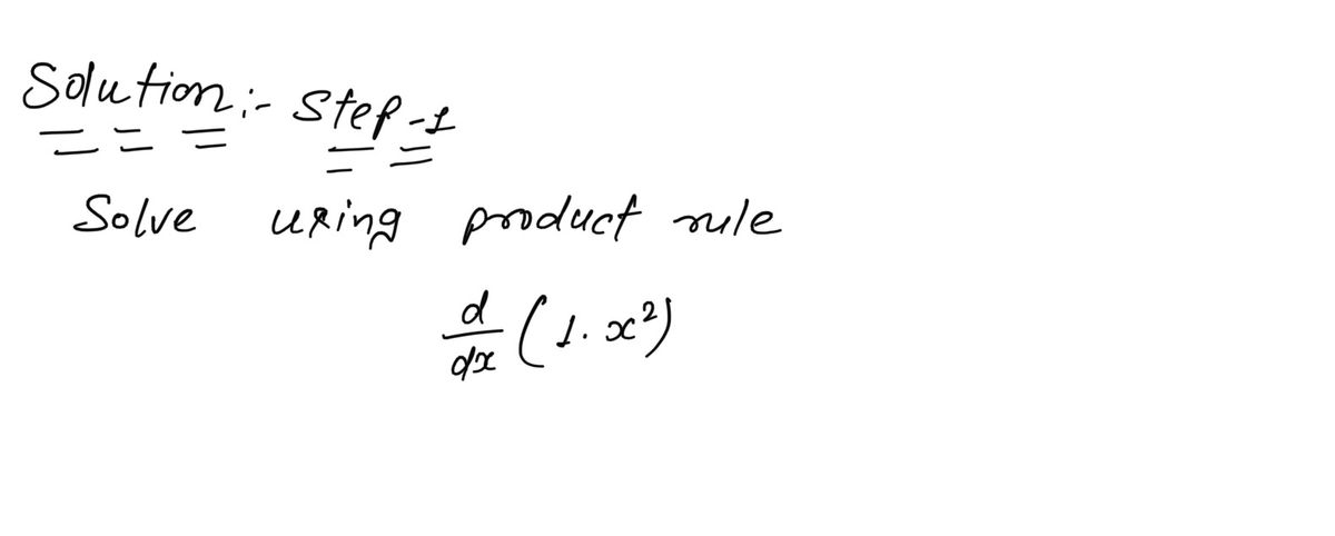 Calculus homework question answer, step 1, image 1