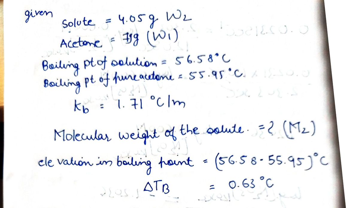 Chemistry homework question answer, step 1, image 1