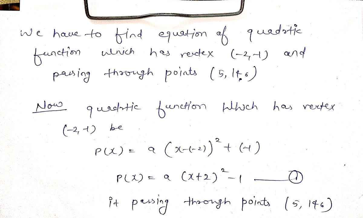 Algebra homework question answer, step 1, image 1