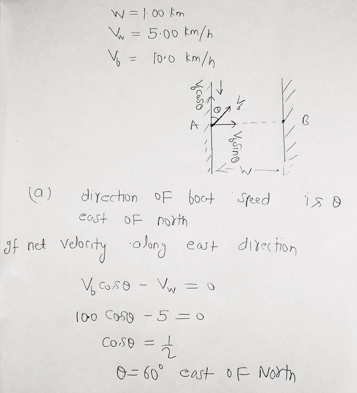 Physics homework question answer, step 1, image 1