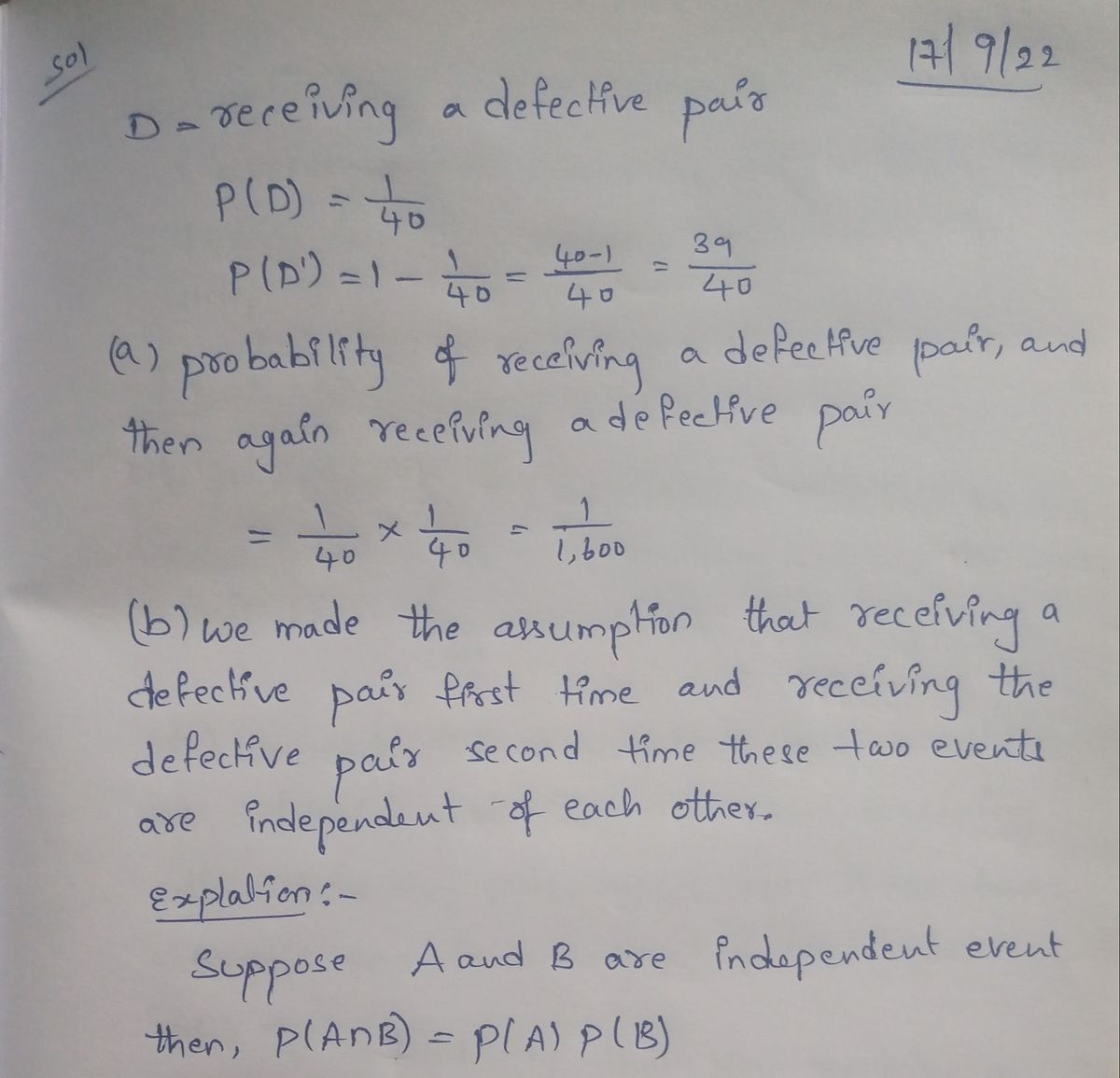 Statistics homework question answer, step 1, image 1