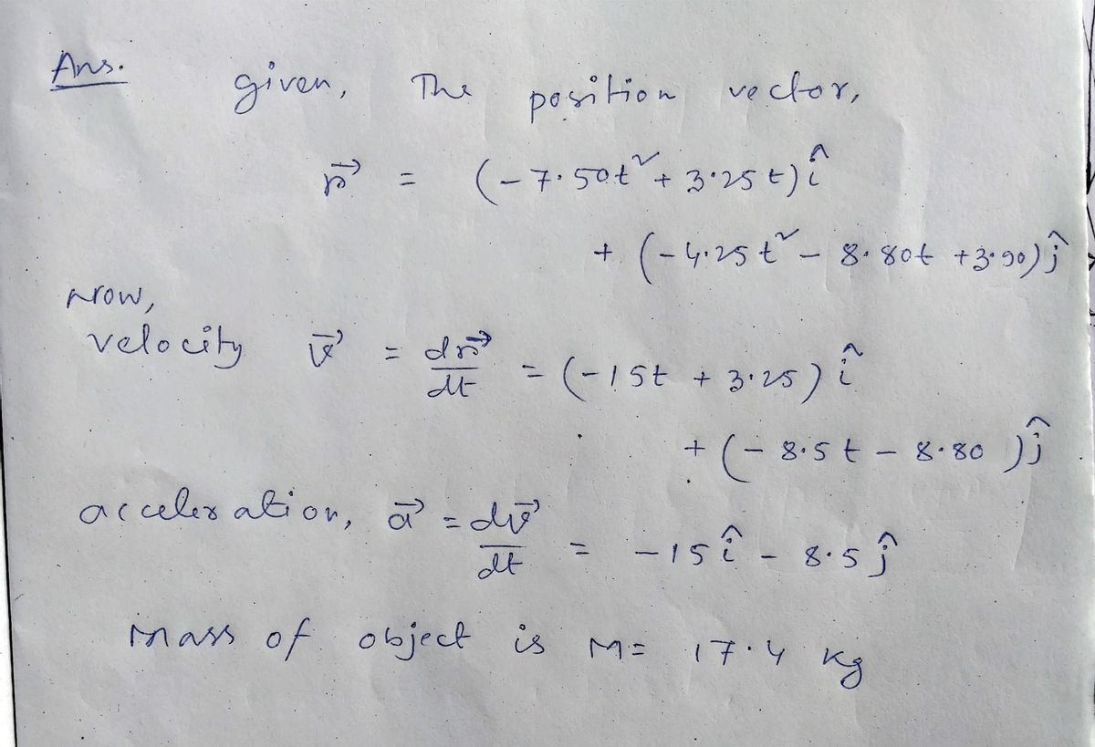 Advanced Physics homework question answer, step 1, image 1