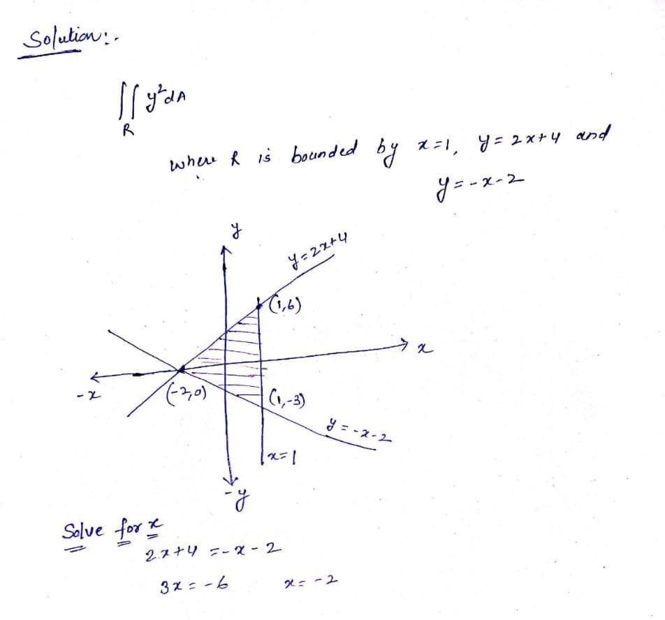 Calculus homework question answer, step 1, image 1