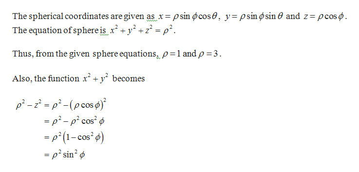 Answered Use Spherical Coordinates Evaluate The Bartleby