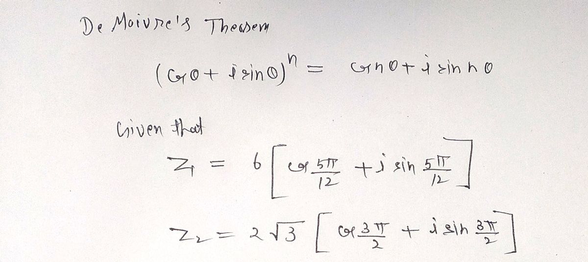 Trigonometry homework question answer, step 1, image 1