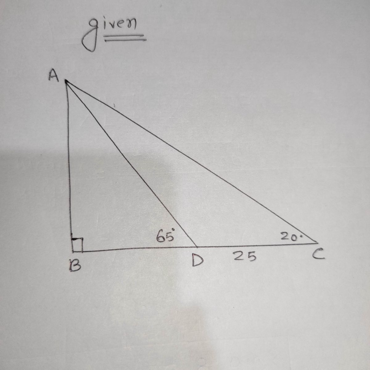 Trigonometry homework question answer, step 1, image 1