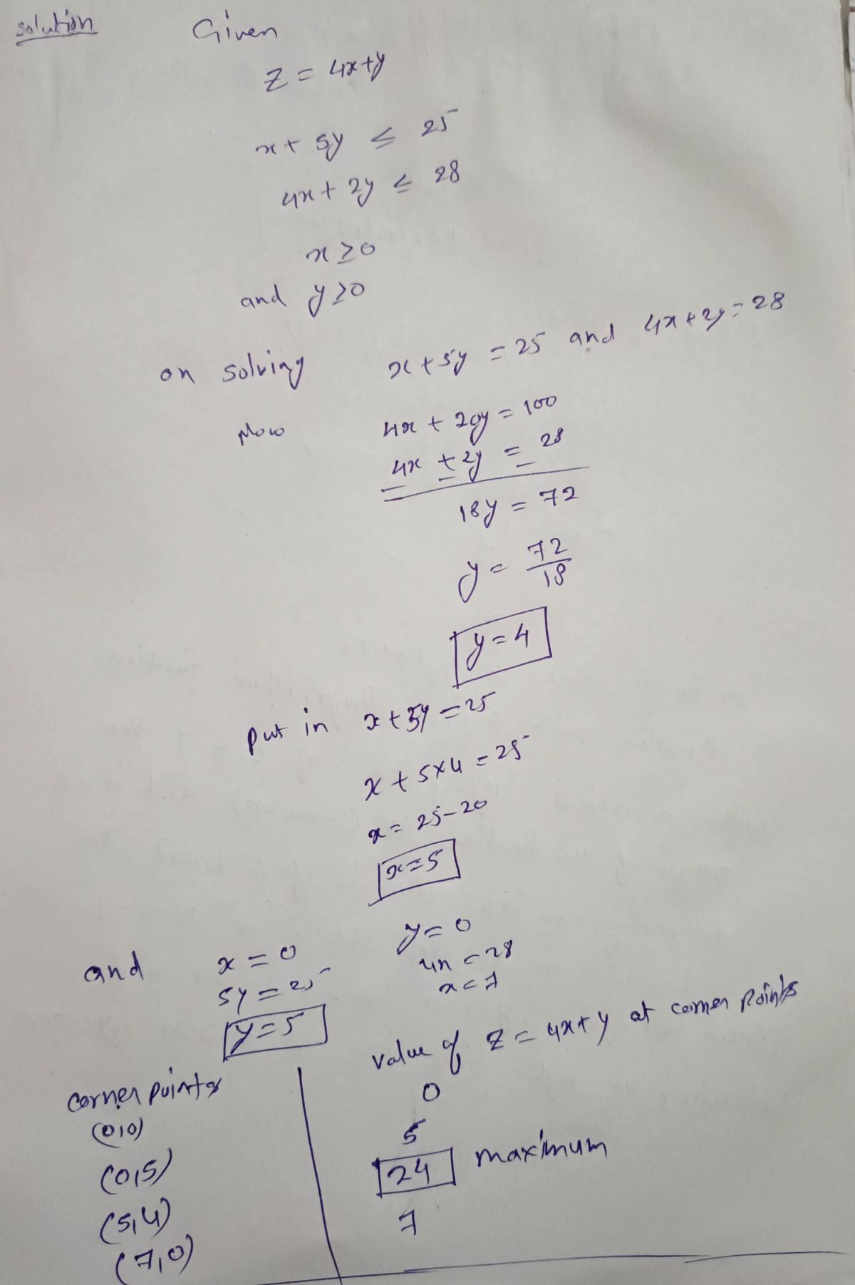 Algebra homework question answer, step 1, image 1