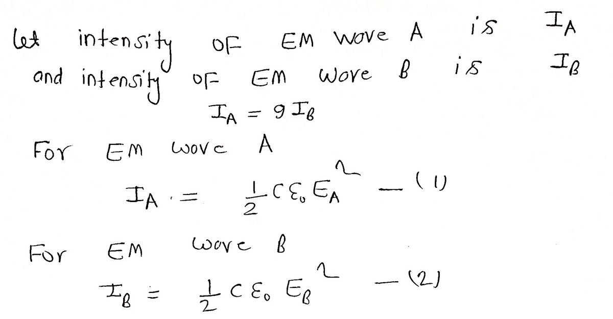 Physics homework question answer, step 1, image 1