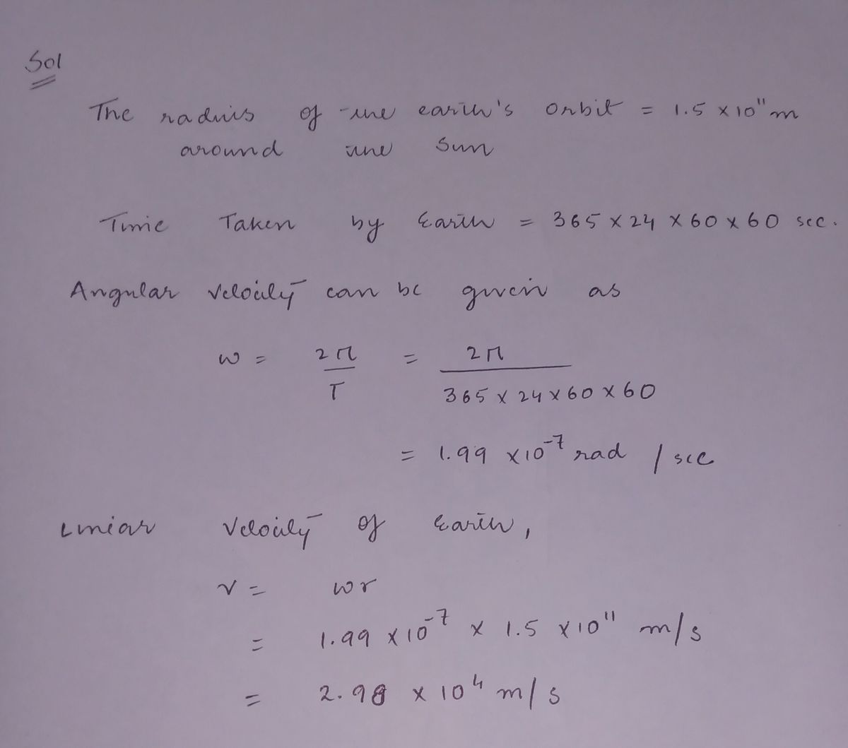 Physics homework question answer, step 1, image 1