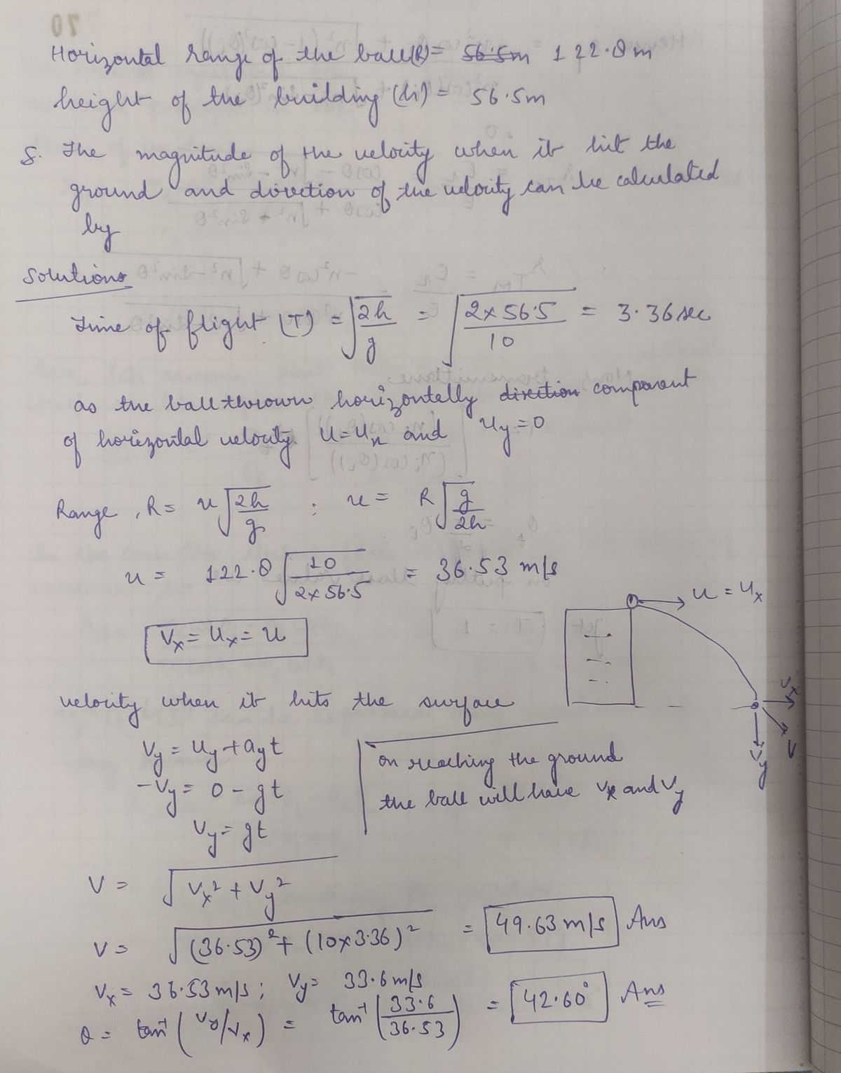 Physics homework question answer, step 1, image 1