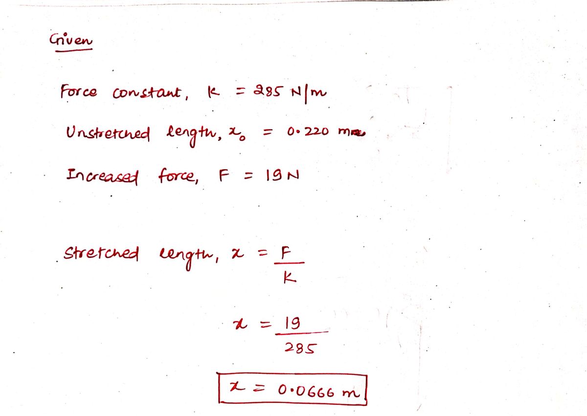 Physics homework question answer, step 1, image 1