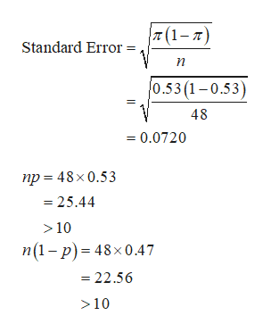 how to calculate standard error from literature value