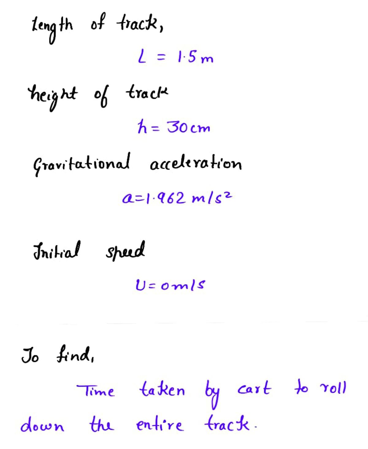 Physics homework question answer, step 1, image 1