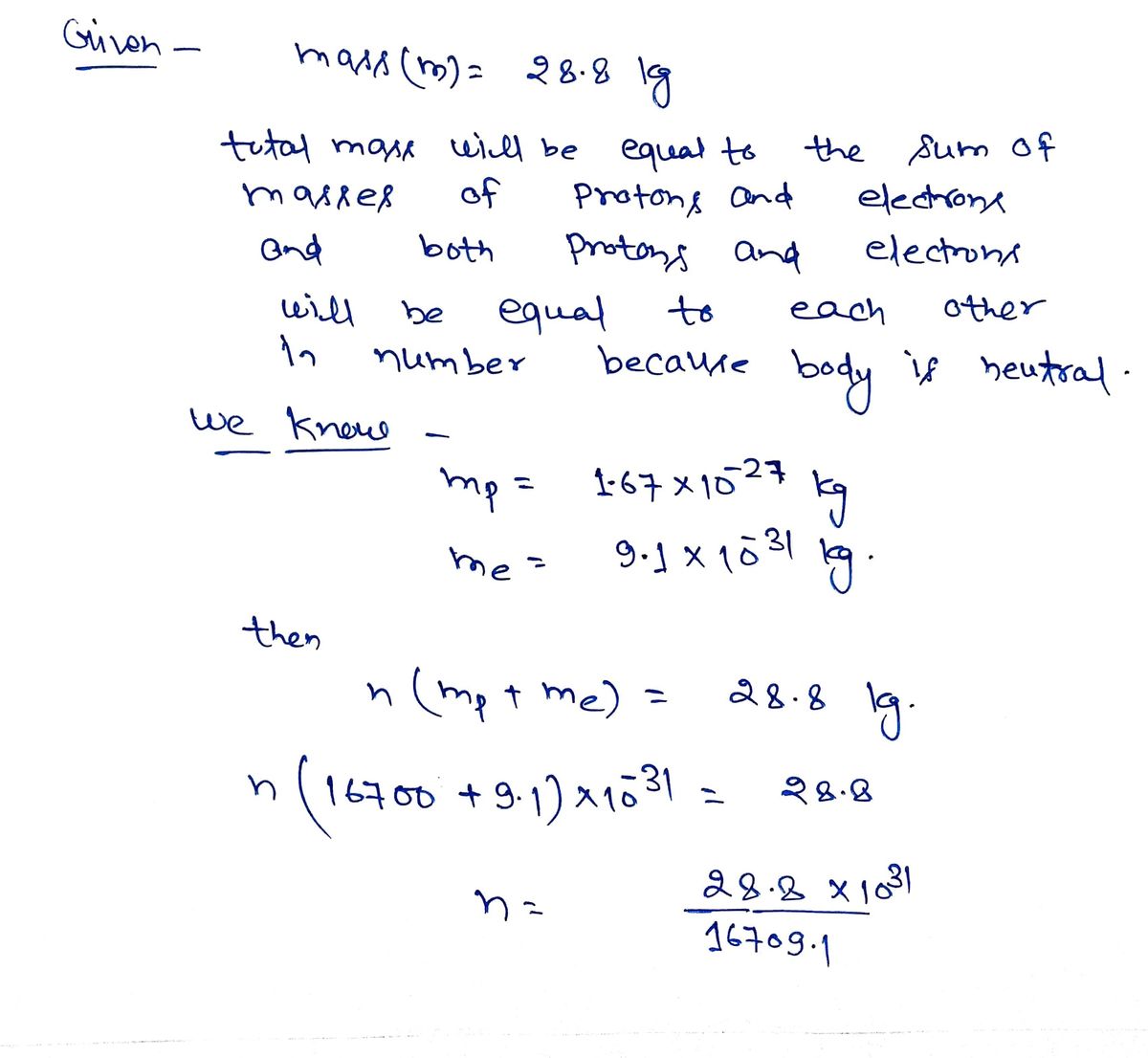 Physics homework question answer, step 1, image 1