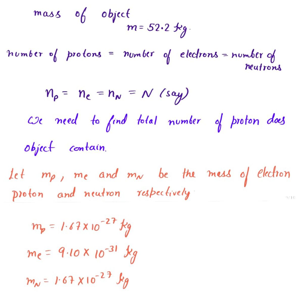 Physics homework question answer, step 1, image 1