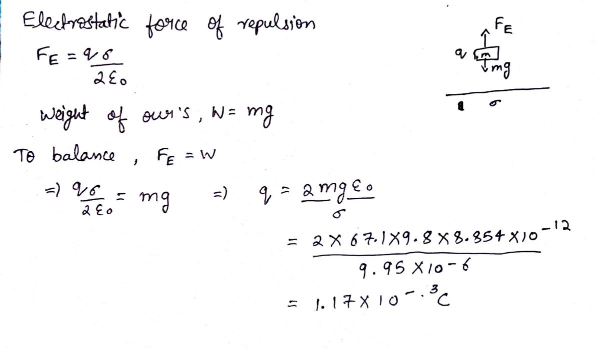 Physics homework question answer, step 1, image 1