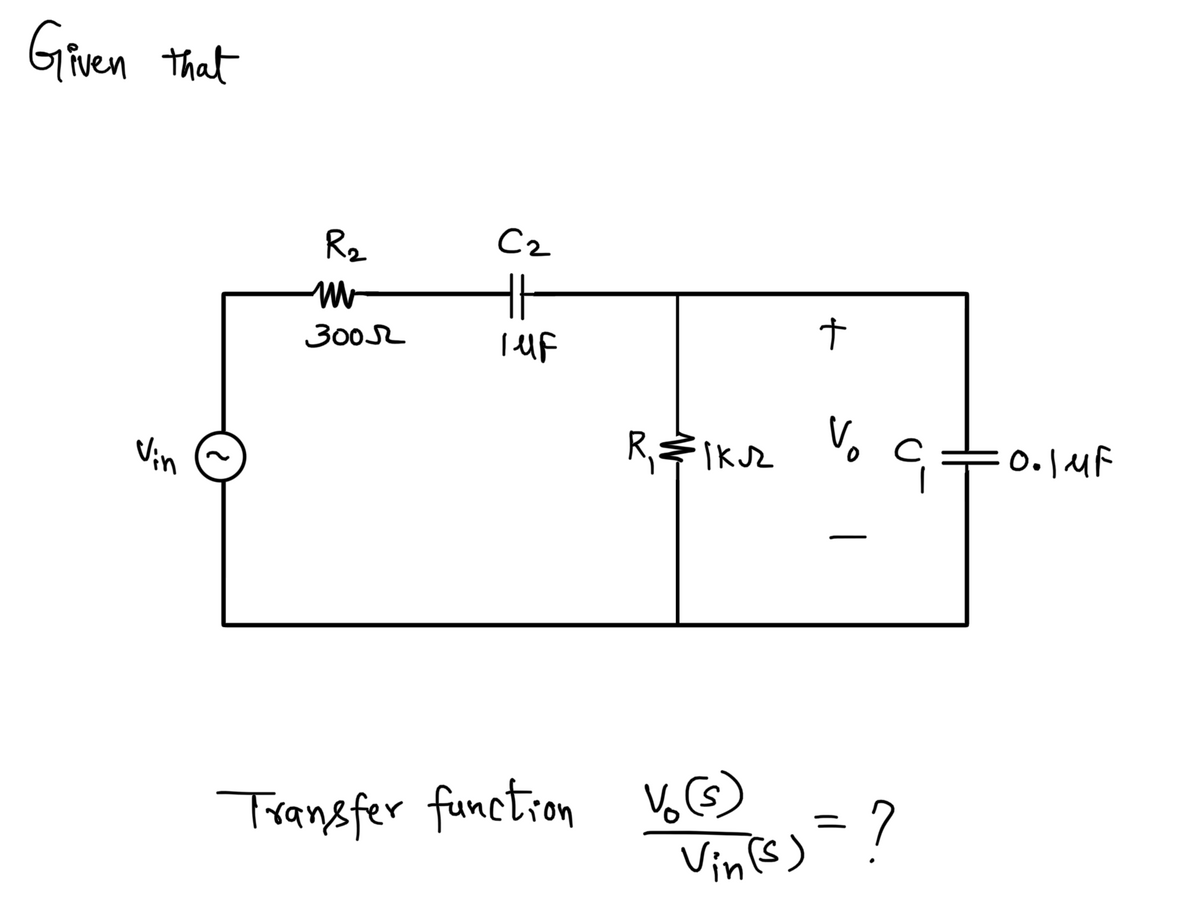 Electrical Engineering homework question answer, step 1, image 1