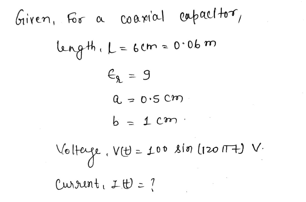 Electrical Engineering homework question answer, step 1, image 1