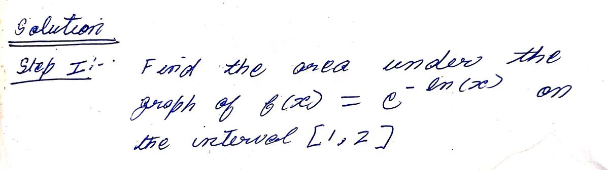 Calculus homework question answer, step 1, image 1