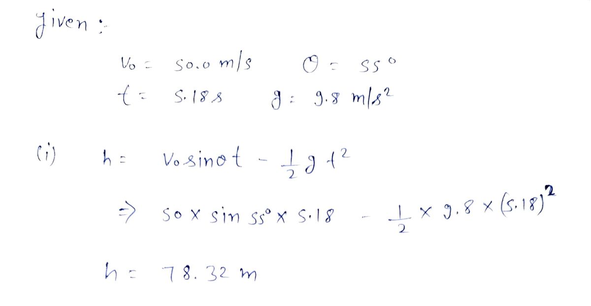 Physics homework question answer, step 1, image 1