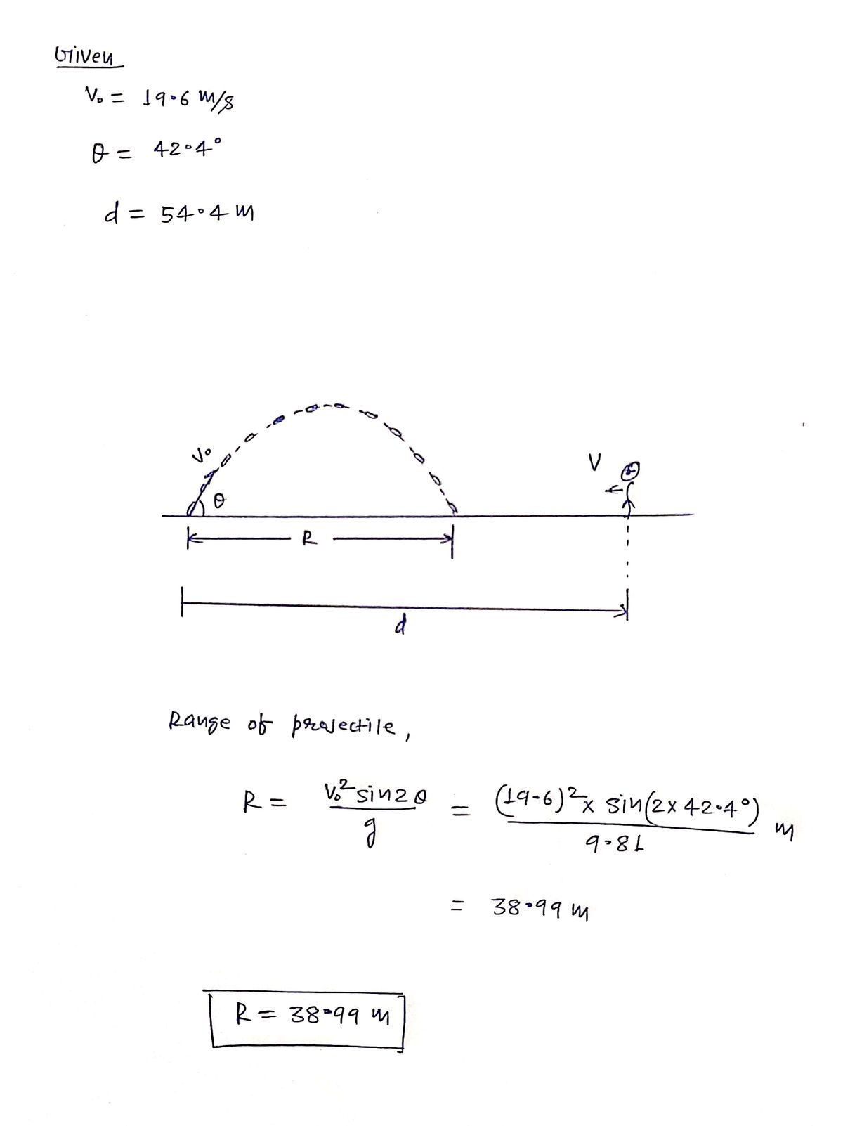 Physics homework question answer, step 1, image 1