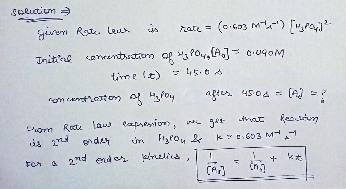 Chemistry homework question answer, step 1, image 1