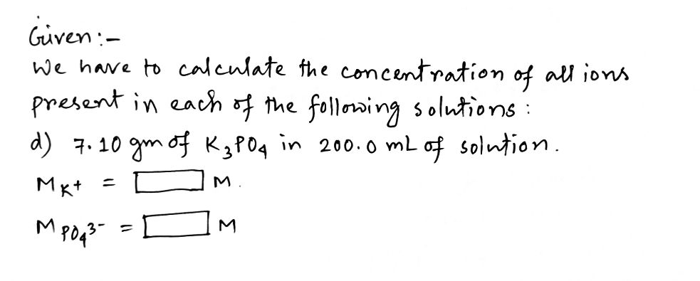 Chemistry homework question answer, step 1, image 1