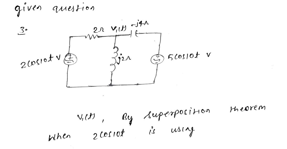 Electrical Engineering homework question answer, step 1, image 1