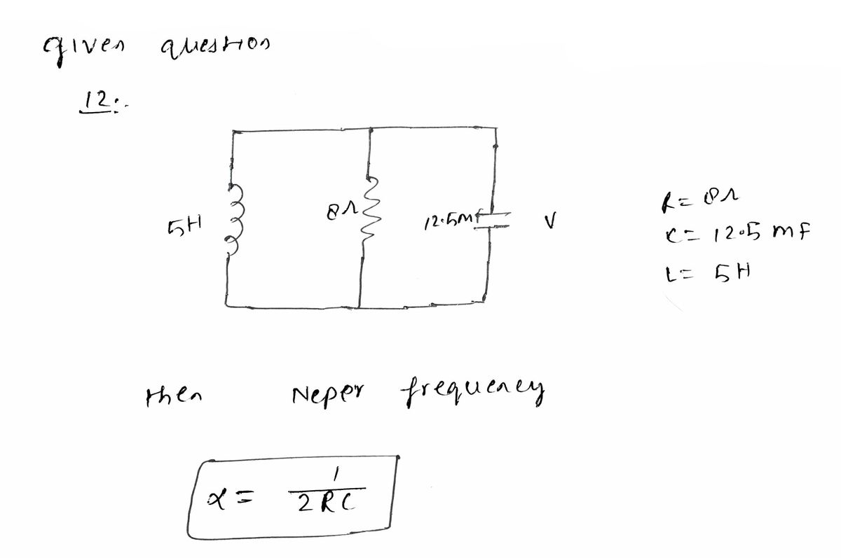 Electrical Engineering homework question answer, step 1, image 1