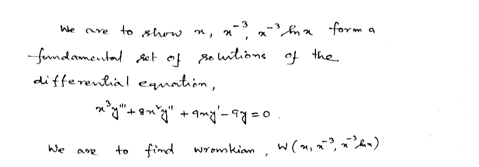 Advanced Math homework question answer, step 1, image 1