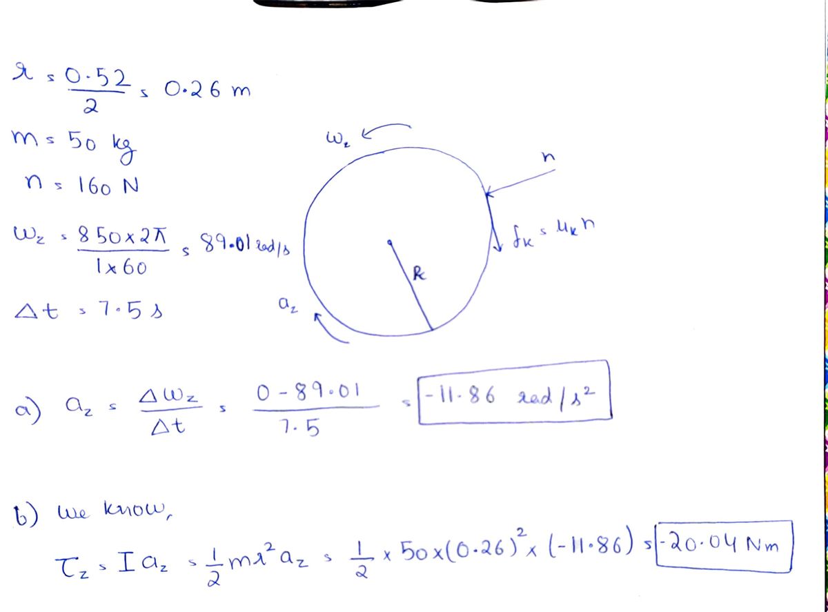 Physics homework question answer, step 1, image 1