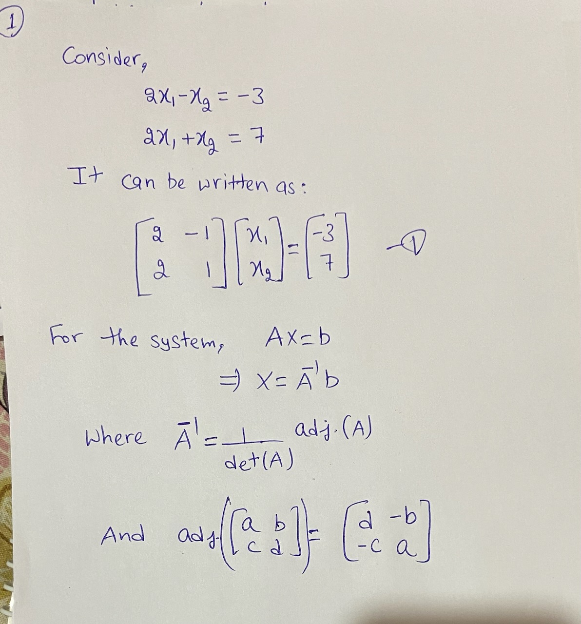 Advanced Math homework question answer, step 1, image 1