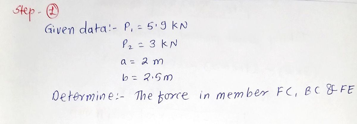 Mechanical Engineering homework question answer, step 1, image 1