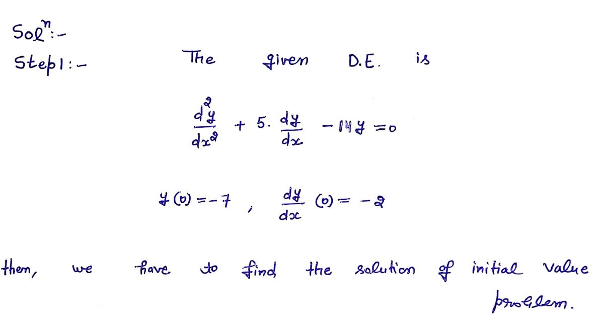 Advanced Math homework question answer, step 1, image 1