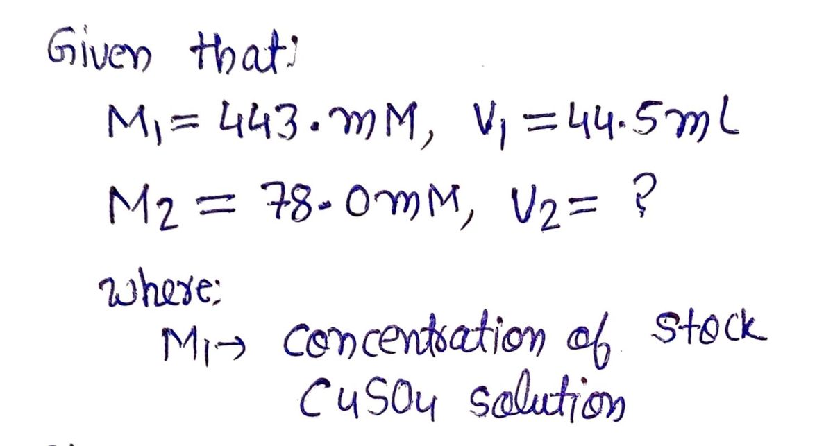 Chemistry homework question answer, step 1, image 1