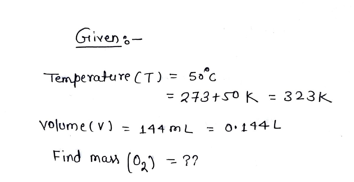 Chemistry homework question answer, step 1, image 1