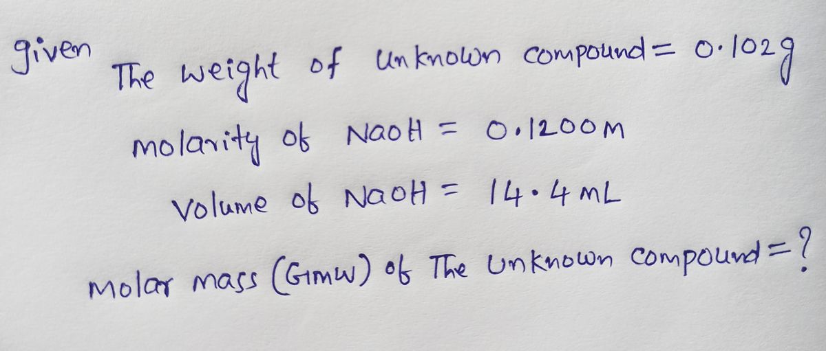 Chemistry homework question answer, step 1, image 1