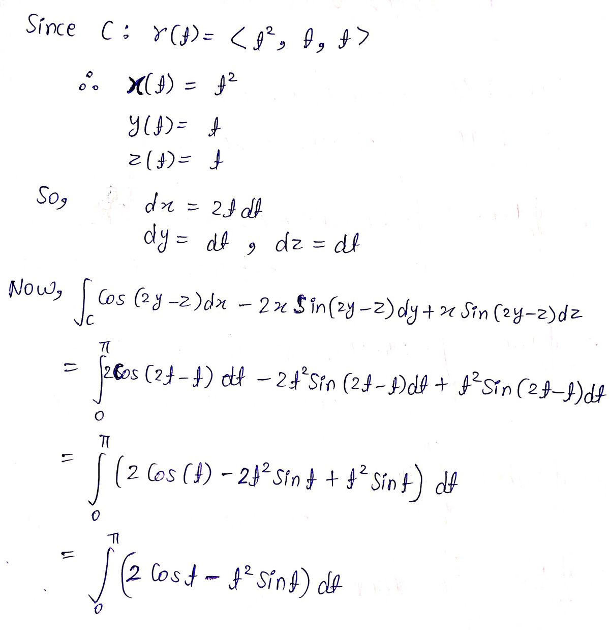 Advanced Math homework question answer, step 2, image 1