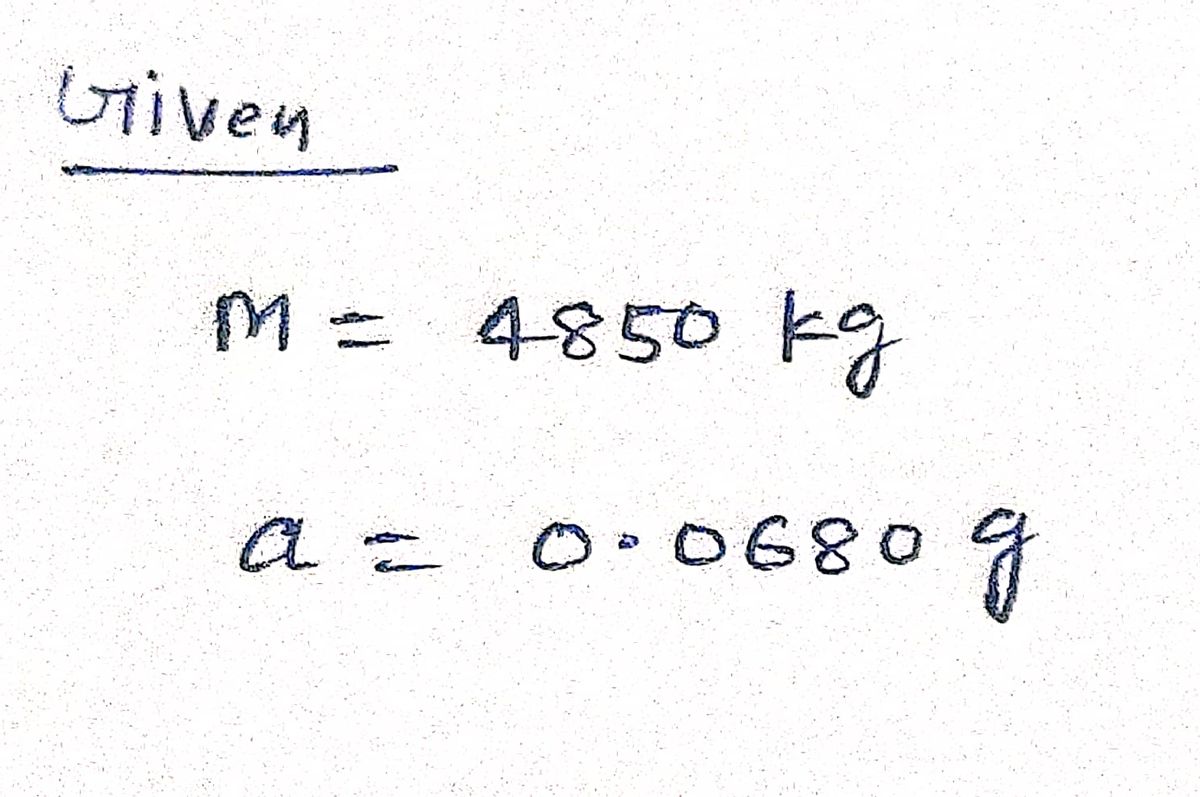 Physics homework question answer, step 1, image 1