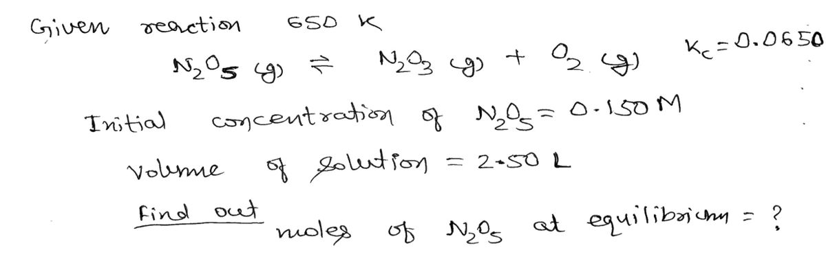 Chemistry homework question answer, step 1, image 1