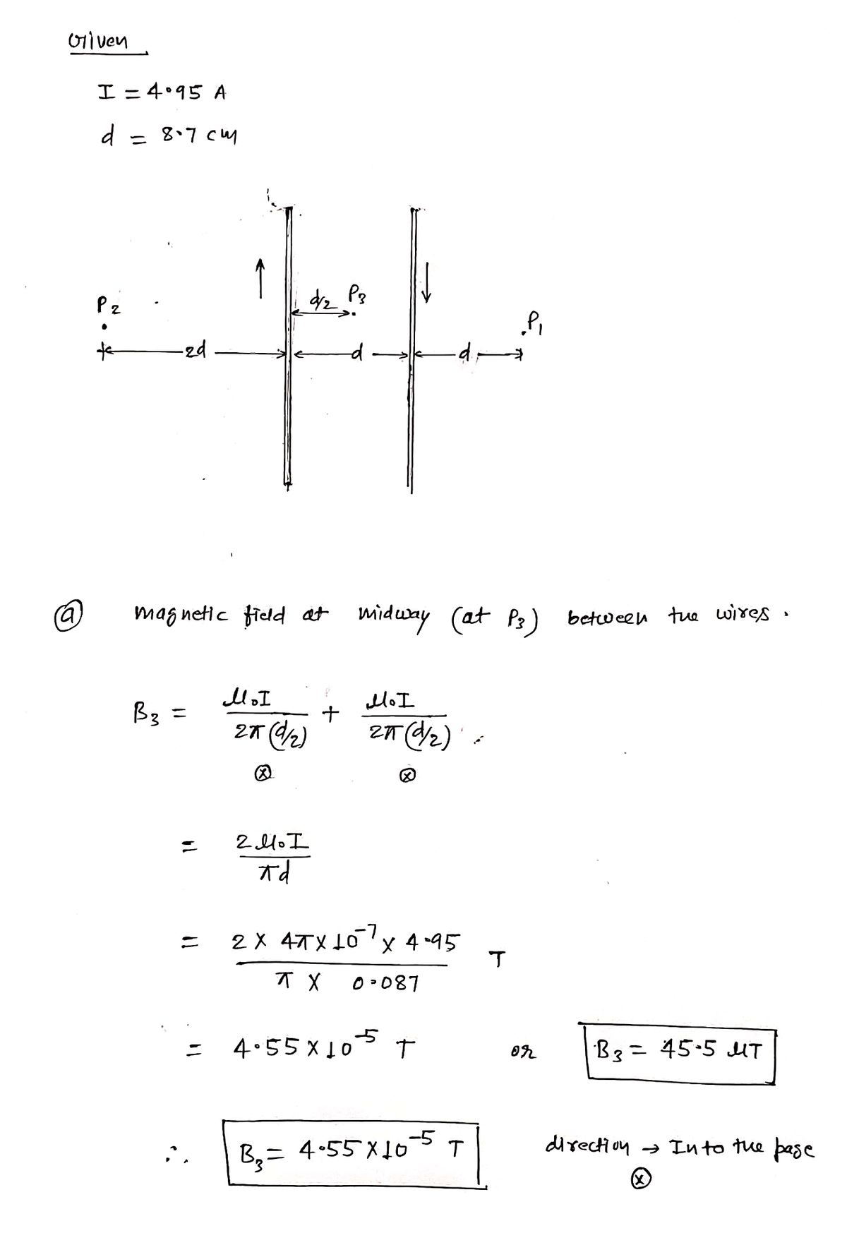 Physics homework question answer, step 1, image 1