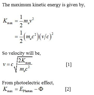 Answered: The work function of tungsten is 4.50… | bartleby