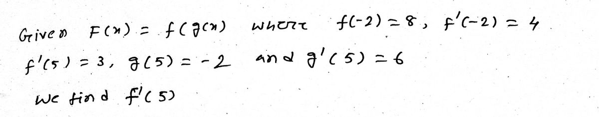 Answered Problem 3 A If F X F G X Where Bartleby