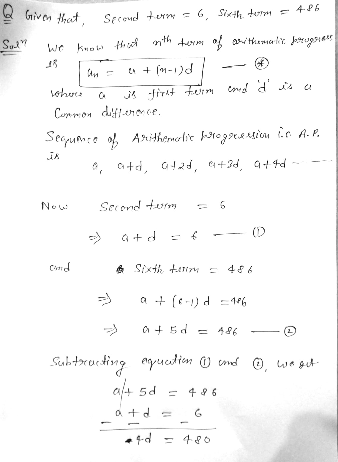 Advanced Math homework question answer, step 1, image 1