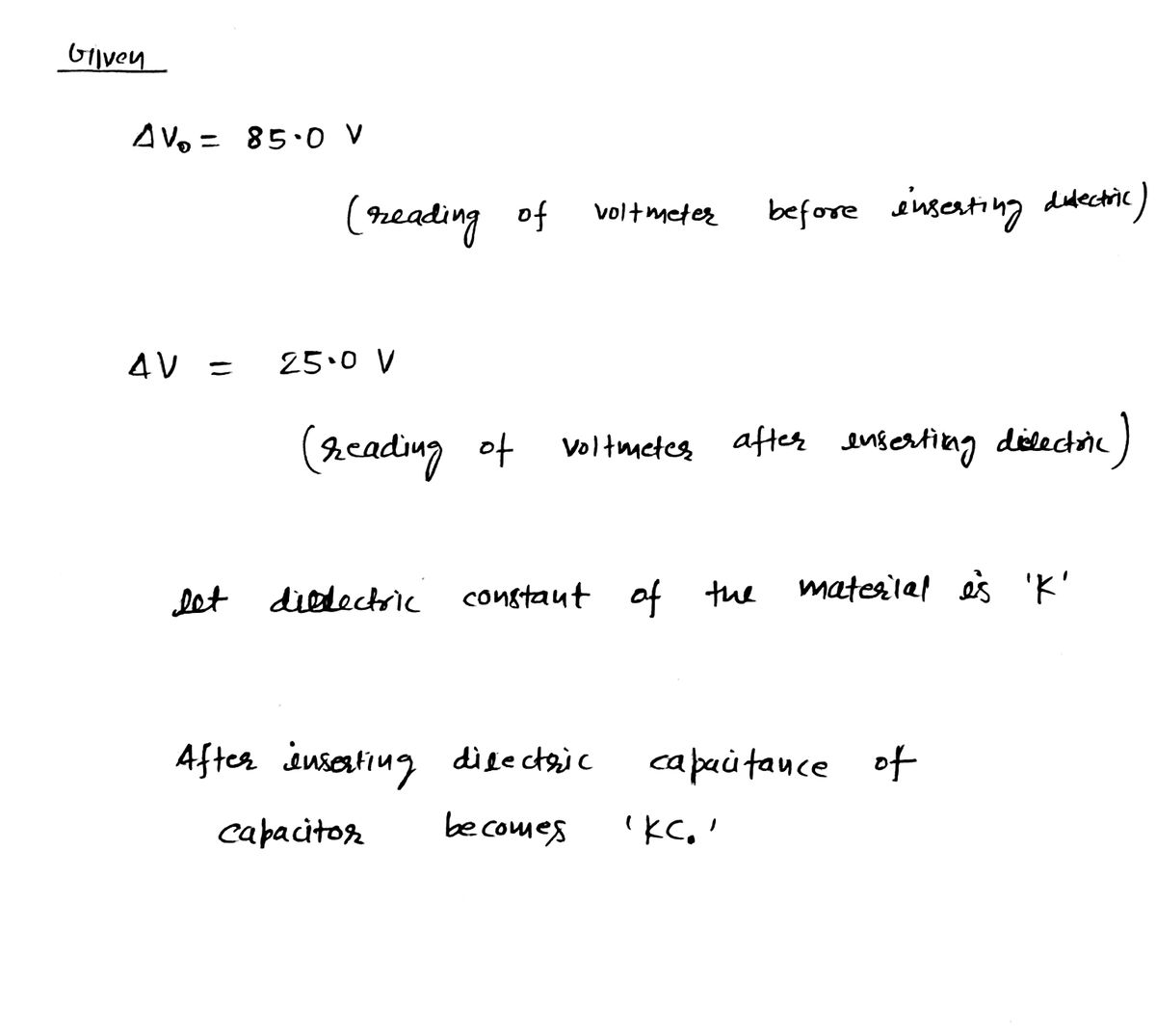 Physics homework question answer, step 1, image 1