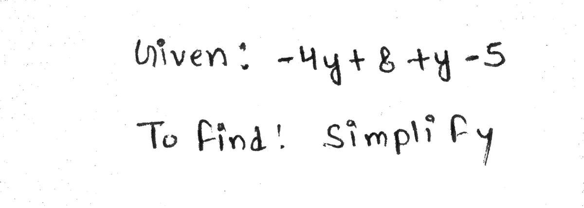 Algebra homework question answer, step 1, image 1